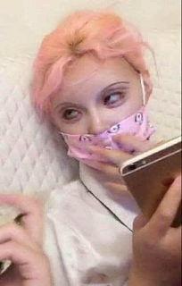 网红巴比卸妆,网红卸妆前后大对比  第2张